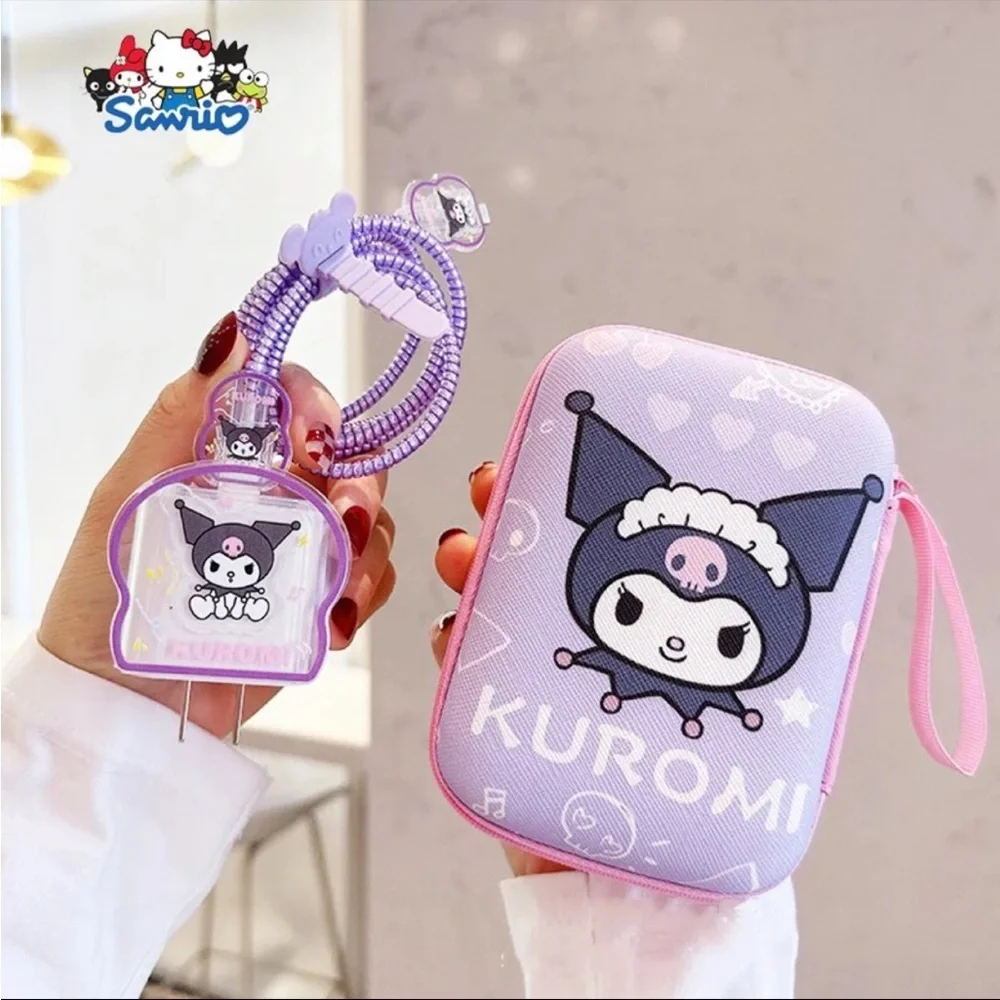 Sanrio Kuromi iPhone14 Charger Protective Cover